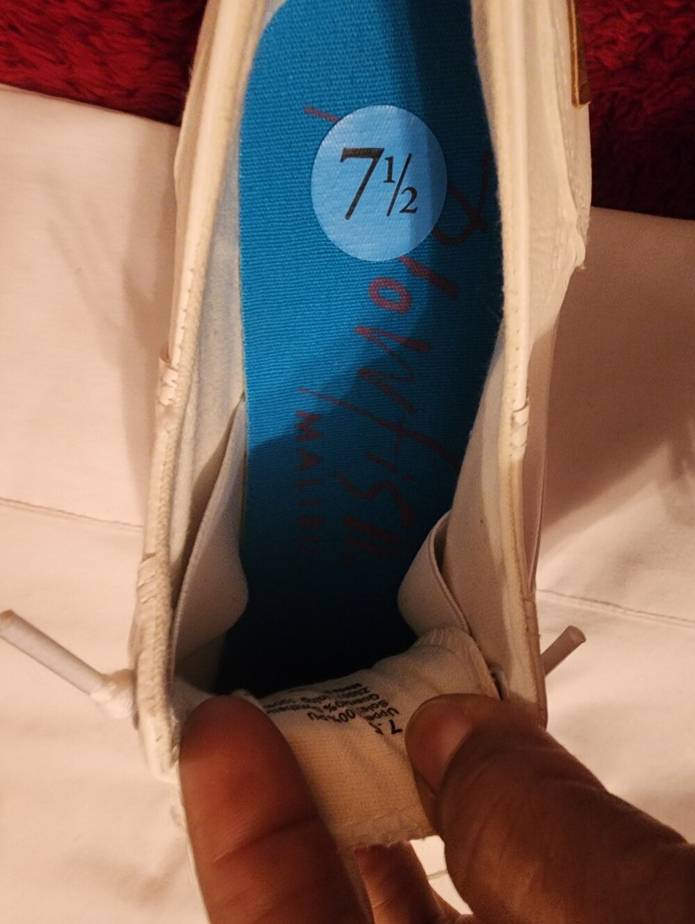 blowfish malibu white size 7.5 - Picture 6 of 7